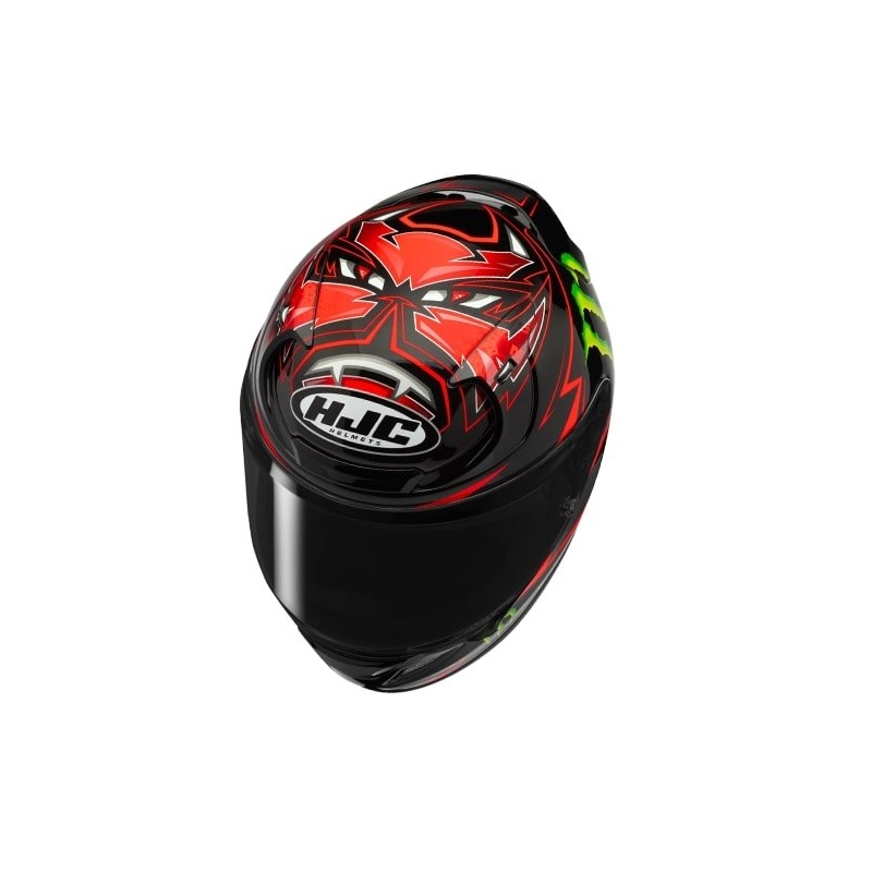 HJC RPHA 12 Quartararo replika MC1 crna kaciga za cijelo lice