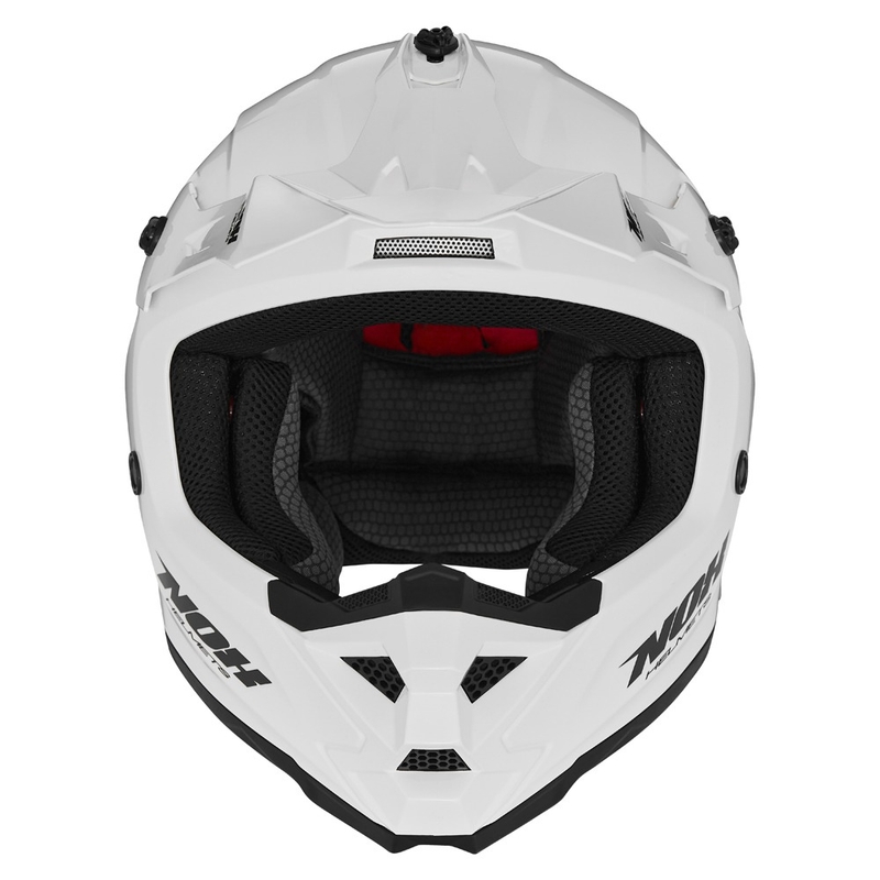 Dječja kaciga za motocross NOX N761 MX bijela