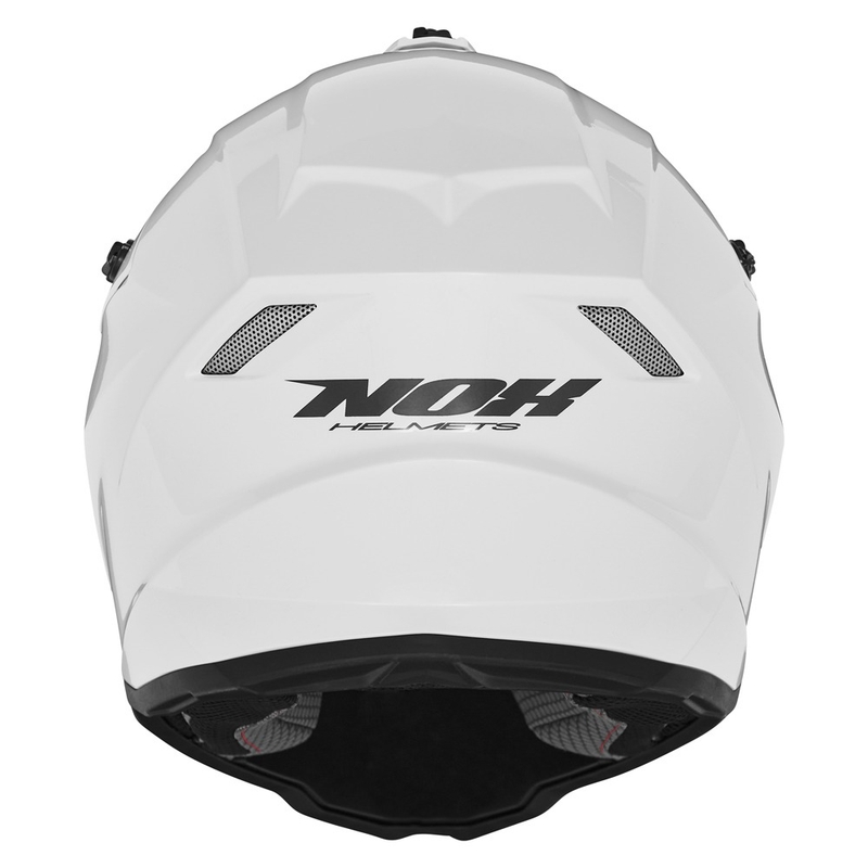 Dječja kaciga za motocross NOX N761 MX bijela