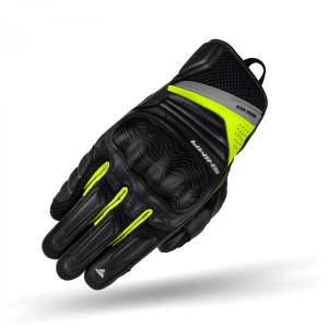 Crno-fluo žute motociklističke rukavice Shima Rush