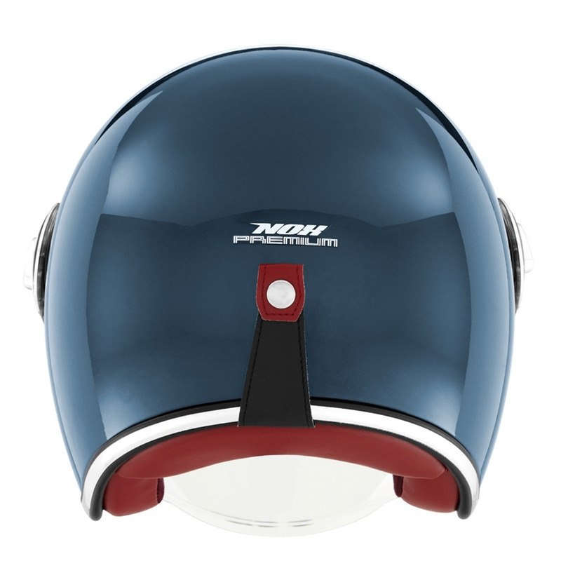 NOX PREMIUM Heritage otvorena motociklistička kaciga Kerosene Blue