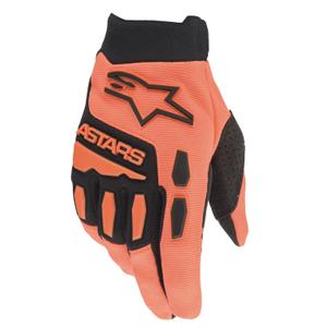 Alpinestars pune rukavice za motocross narančasto-crne 2024