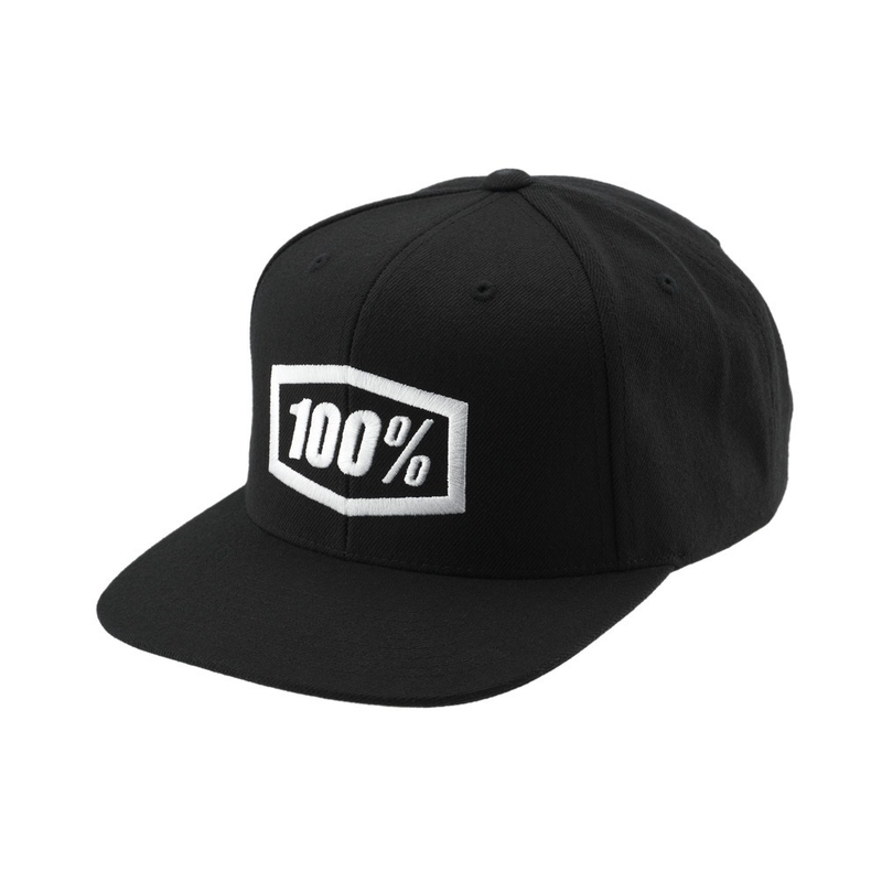 100% crna kapa Icon Snapback