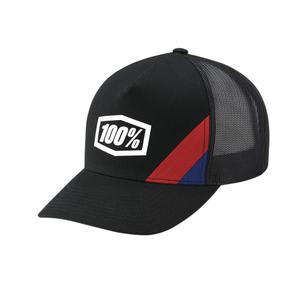 Kapa 100% Cornestone X-Fit Trucker crna