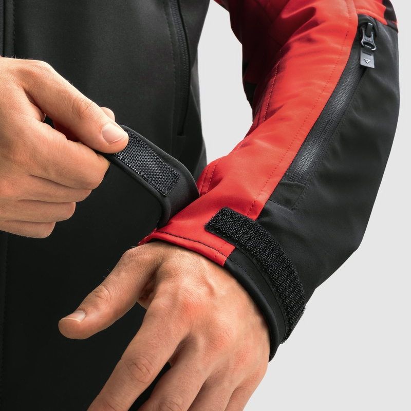 Rebelhorn Slash crno-crvena softshell motociklistička jakna