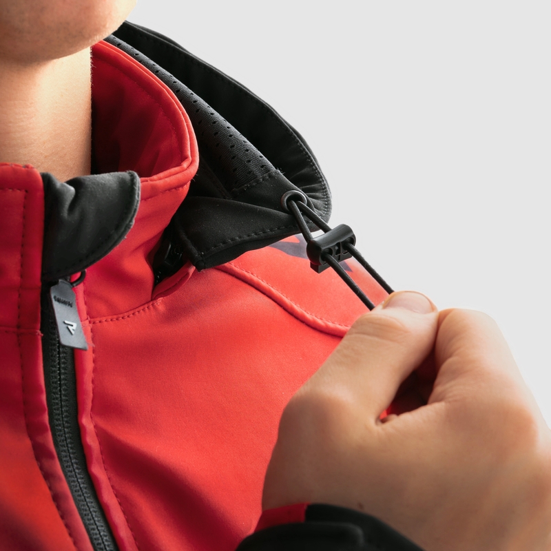 Rebelhorn Slash crno-crvena softshell motociklistička jakna