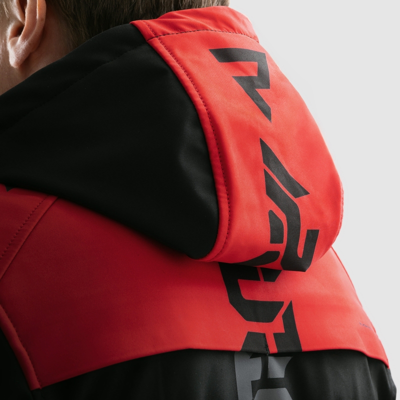 Rebelhorn Slash crno-crvena softshell motociklistička jakna