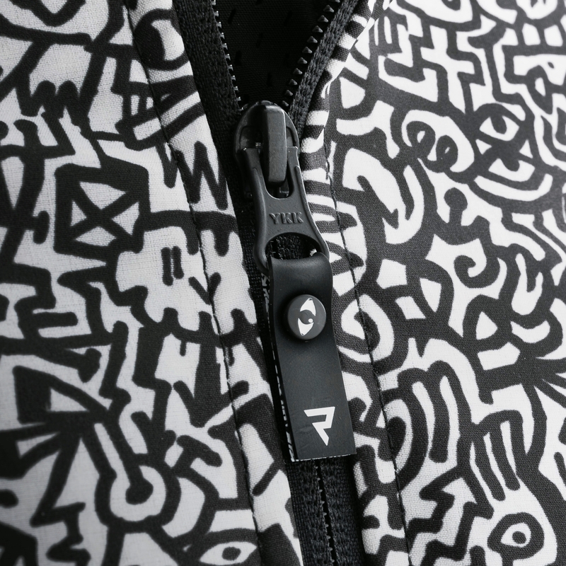Rebelhorn Slash Noriaki softshell motoristička jakna crno-bijela
