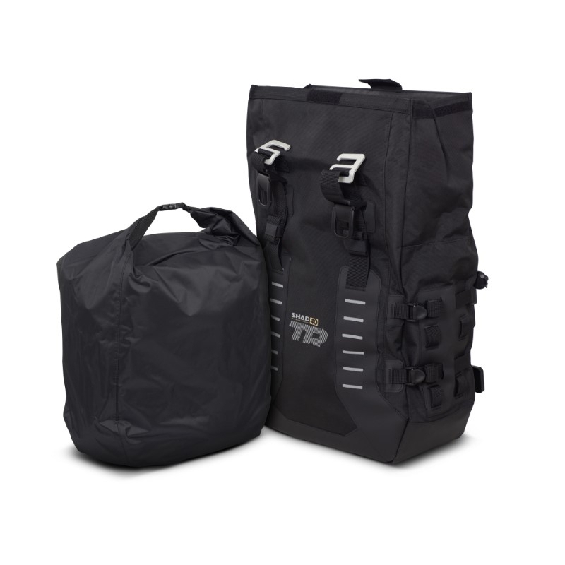 Complete set of SHAD TERRA TR40 adventure saddlebags, including mounting kit SHAD Voge 500DS / 500DSX