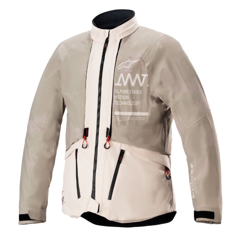 Motociklistička jakna Alpinestars AMT-10 Lab Drystar XF camo sand