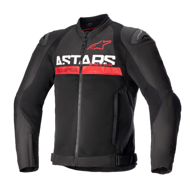 Alpinestars SMX Air motociklistička jakna crno-fluo crvena