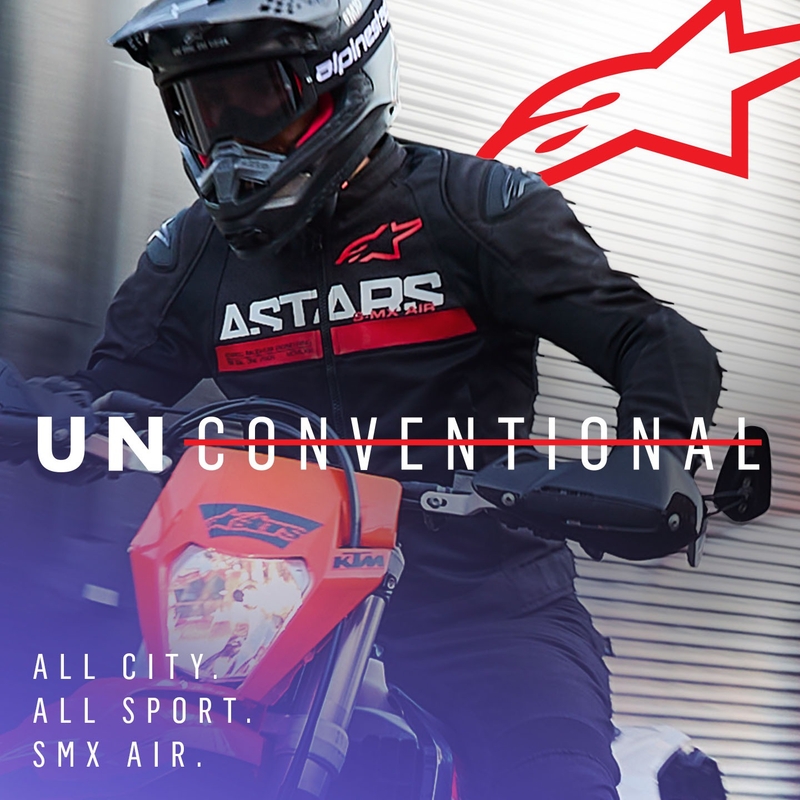 Alpinestars SMX Air motociklistička jakna crno-fluo crvena
