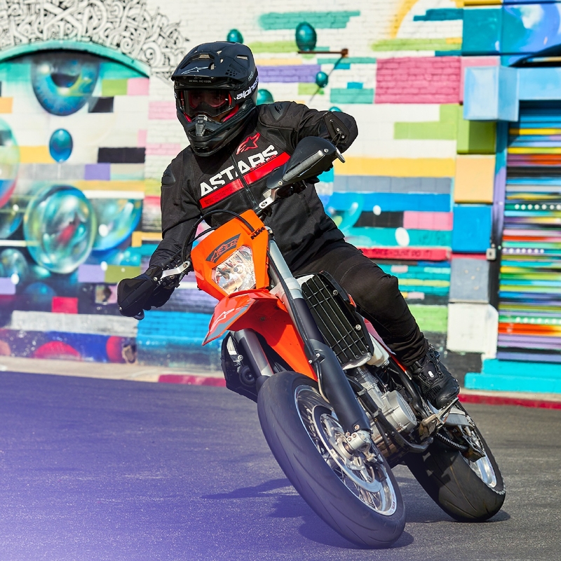 Alpinestars SMX Air motociklistička jakna crno-fluo crvena