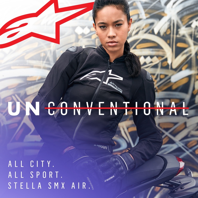 Alpinestars Stella SMX Air ženska motoristička jakna crna