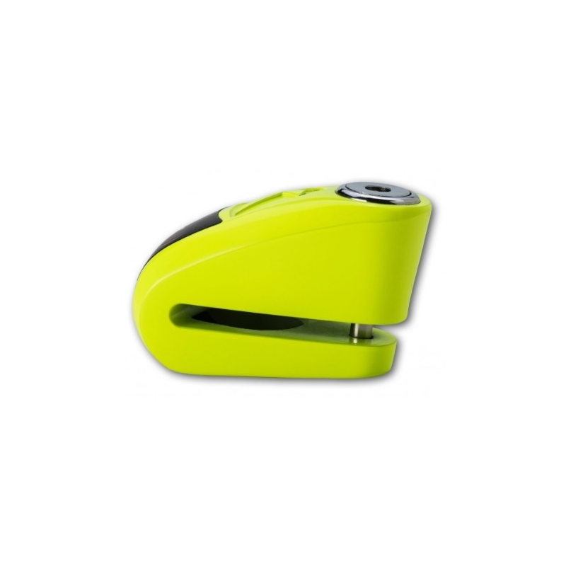 Blokada disk kočnice s alarmom KOVIX KAZ10 fluo žuta