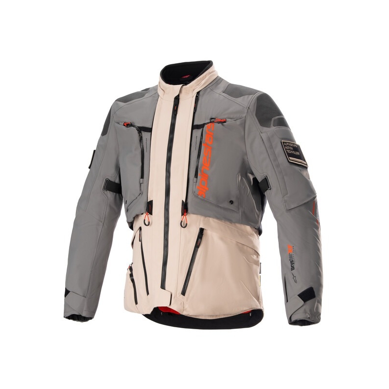 Alpinestars AMT-10R Drystar XF motociklistička jakna pijesak-crno-narančasta
