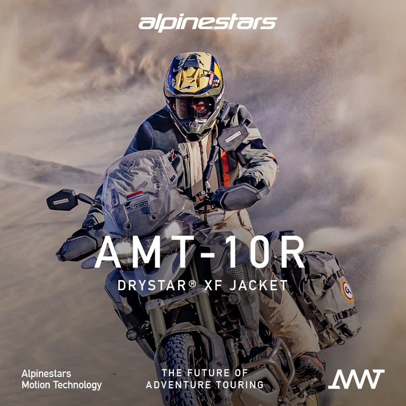 Alpinestars AMT-10R Drystar XF motociklistička jakna pijesak-crno-narančasta