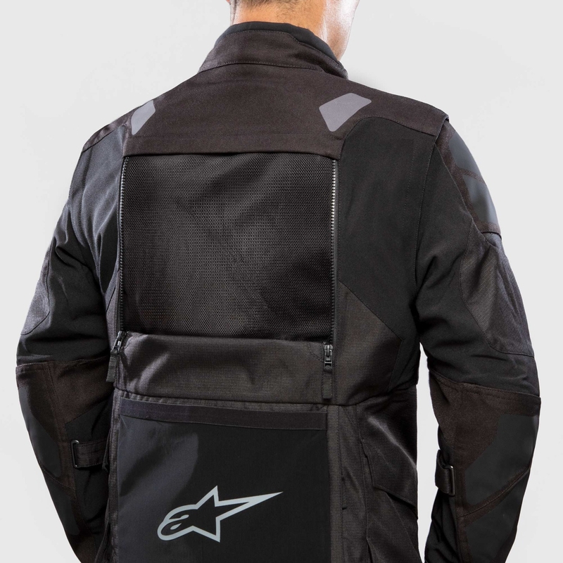 Alpinestars Halo Drystar motociklistička jakna tamnoplava-kaki-narančasta-crna