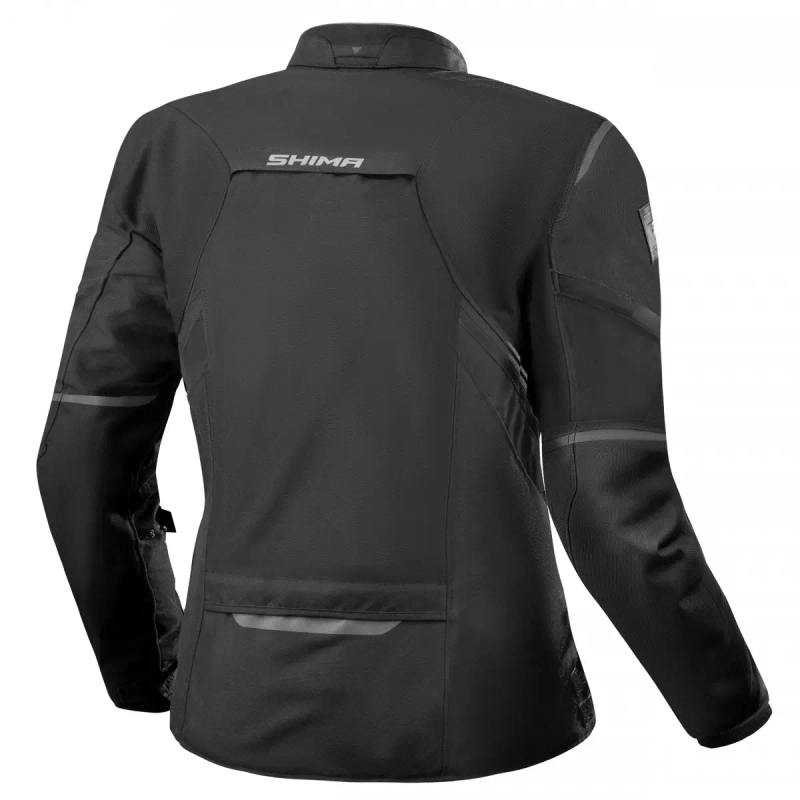 Ženska motociklistička jakna Shima Rush 2.0 crna