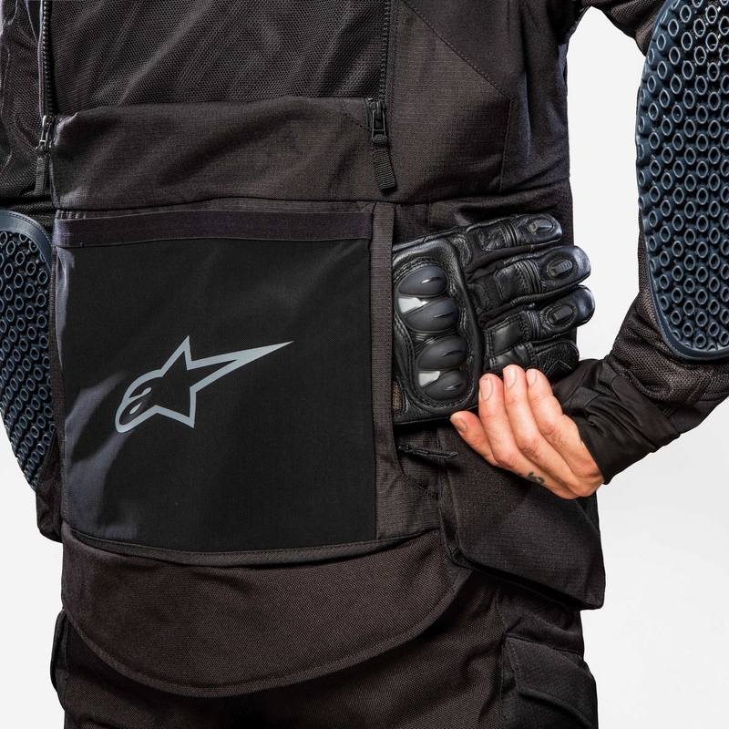 Alpinestars Halo Drystar motociklistička jakna kaki-bež-fluo žuta