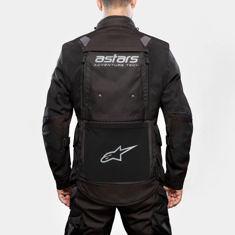Alpinestars Halo Drystar motociklistička jakna kaki-bež-fluo žuta