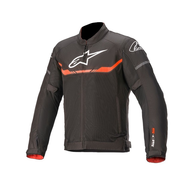 Alpinestars T-SPS Air motociklistička jakna crno-fluo crvena