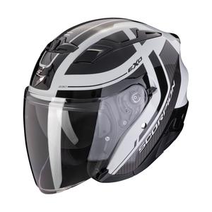 Otvorena motociklistička kaciga SCORPION EXO-230 PUL sivo-crna