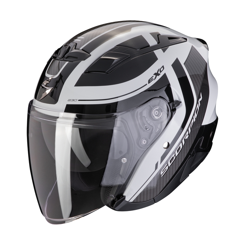 Otvorena motociklistička kaciga SCORPION EXO-230 PUL sivo-crna rasprodaja