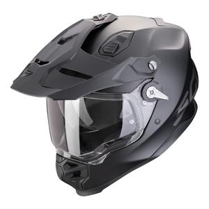 Enduro kaciga Scorpion ADF-9000 Air Feat Solid mat crna