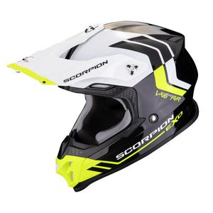Scorpion VX-16 EVO AIR Fusion motocross kaciga crno-fluo žuta