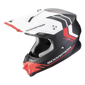 Scorpion VX-16 EVO AIR Fusion motocross kaciga mat crno-crvena