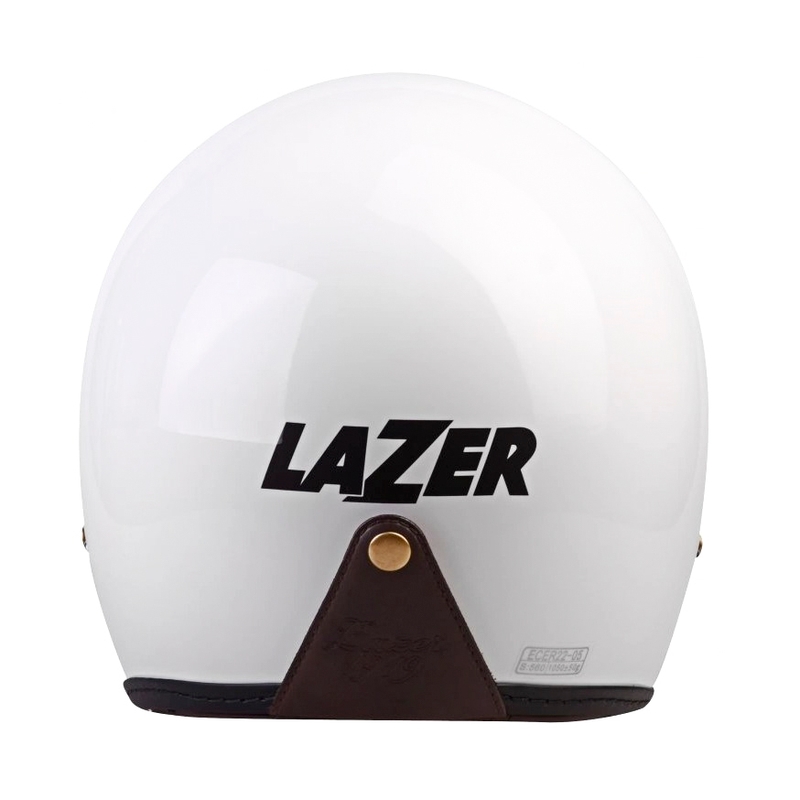 Otvorena motociklistička kaciga Lazer Mambo Evo Z-Line bijela sjajna