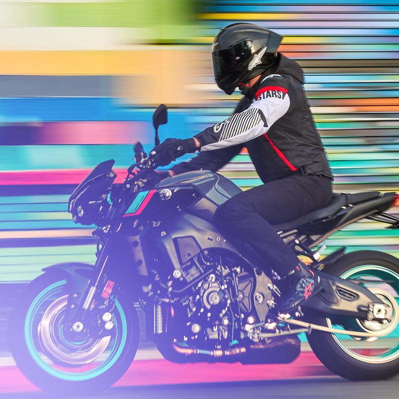 Alpinestars Zaca Air Vodootporna motociklistička jakna crno-bijelo-fluo crvena