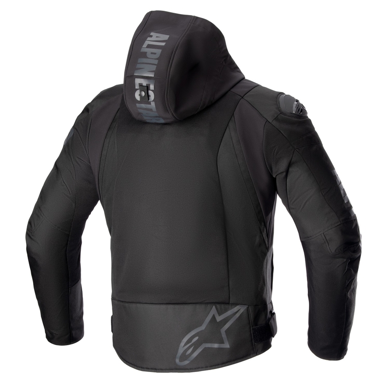 Alpinestars Zaca Air Waterproof motociklistička jakna crno-crna
