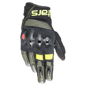 Alpinestars Halo motociklističke rukavice crno-zeleno-fluo žute