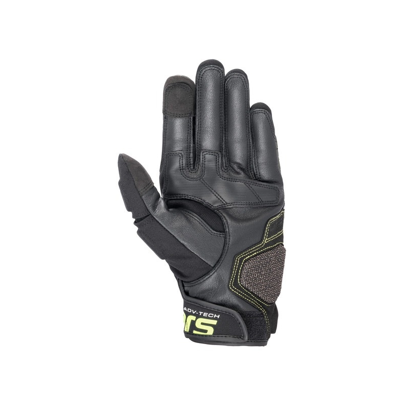Alpinestars Halo motociklističke rukavice crno-zeleno-fluo žute