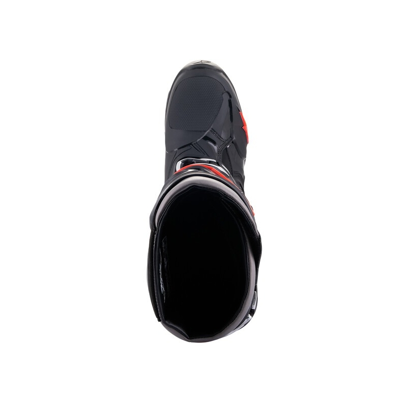 Motorističke čizme Alpinestars Tech 10 crno-fluo crveno-sive