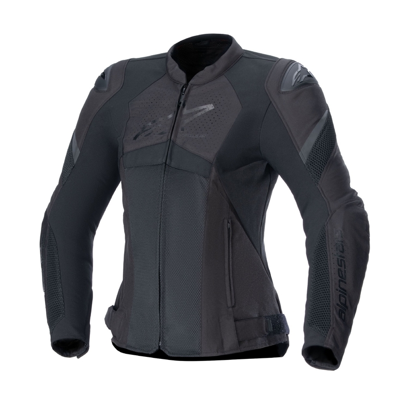 Ženska motoristička jakna Alpinestars Stella T-GP Plus R 4 Airflow crno-crna