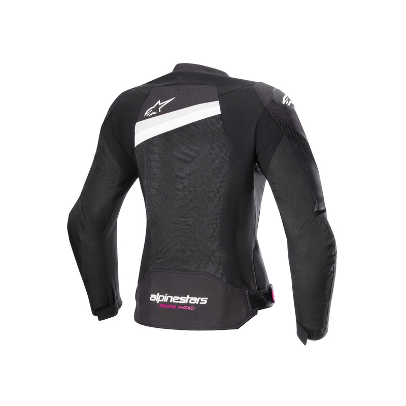 Ženska motoristička jakna Alpinestars Stella T-GP Plus R 4 Airflow crno-bijela