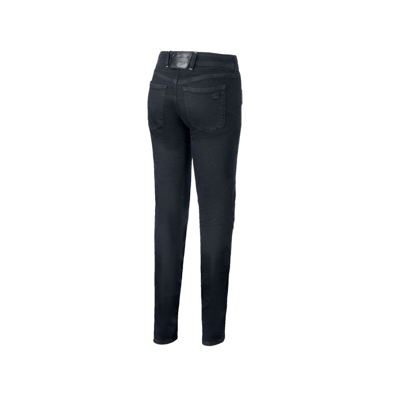 Alpinestars Daisy 3 denim isprane crne ženske motociklističke traperice