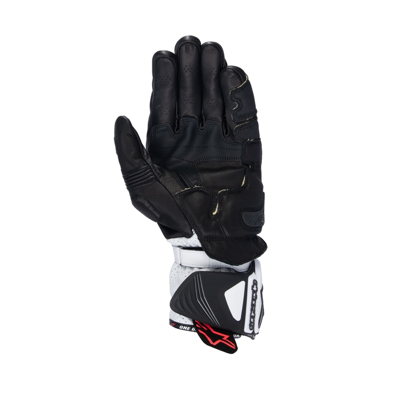 Alpinestars GP PRO R 4 motociklističke rukavice crno-bijele