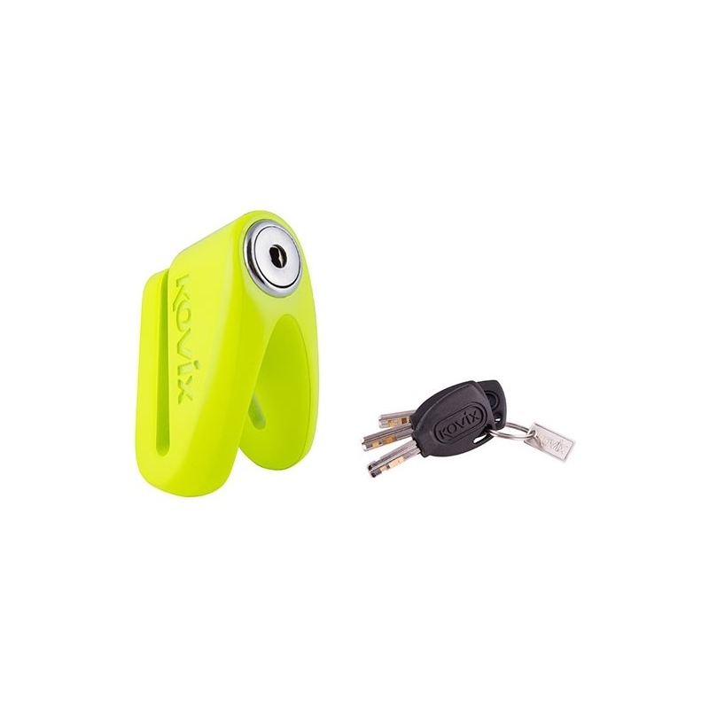 Blokada disk kočnice KOVIX KVC/Z1 fluo žuta