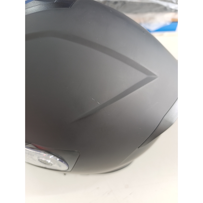 Otvorena motociklistička kaciga Street Racer SR 01 MotoZem Performance crna - II. kvaliteta