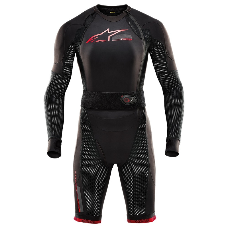 Alpinestars TECH-AIR®10 sustav zračnih jastuka crno-crveno-siv