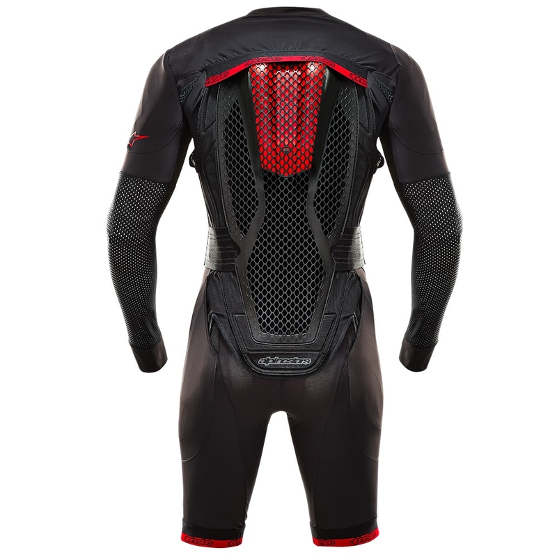 Alpinestars TECH-AIR®10 sustav zračnih jastuka crno-crveno-siv