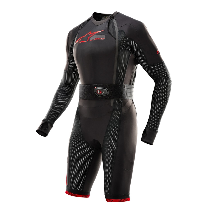 Alpinestars TECH-AIR®10 sustav zračnih jastuka crno-crveno-siv
