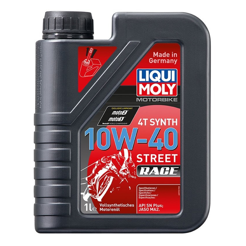 Sintetičko motorno ulje LIQUI MOLY Motorbike 4T 10W40 Street race 1 l
