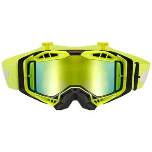 Motocross naočale LS2 Aura PRO crno-žuti iridium plexiglass