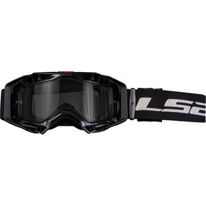 Motocross naočale LS2 Aura Enduro crni prozirni pleksiglas