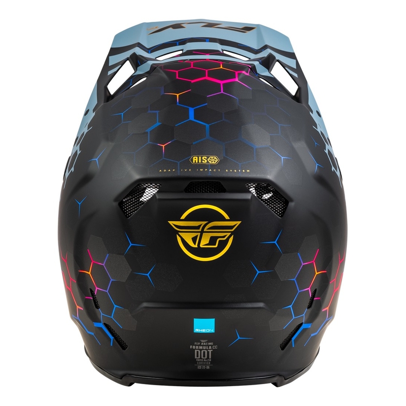 Motocross kaciga FLY Racing Formula CC Tektonic crno-siva